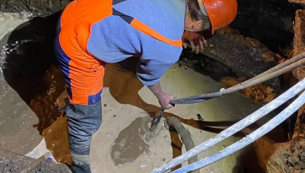 В Сочи восстановили сеть, обеспечивающую водой более трех тысяч жителей центра города
